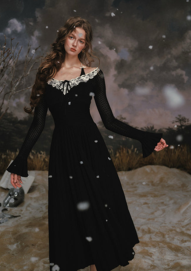 Symphony of Blossom Knit Dress Main Image