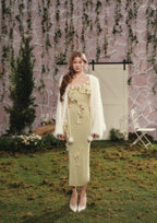 Green Chanson Knit Dress