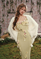 Green Chanson Knit Dress