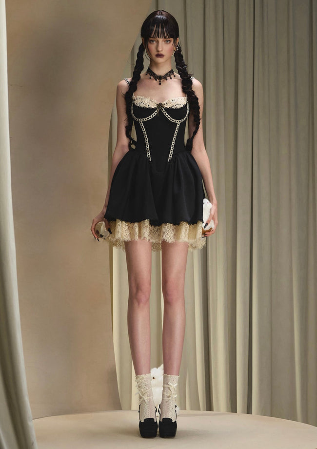 Kate the Schemer Corset Dress Hover Image
