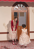 Toddler Girl Red Garnet Dress