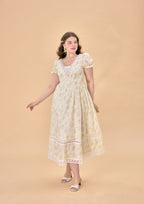 Curve & Plus Garden Tea Party Corset Dress