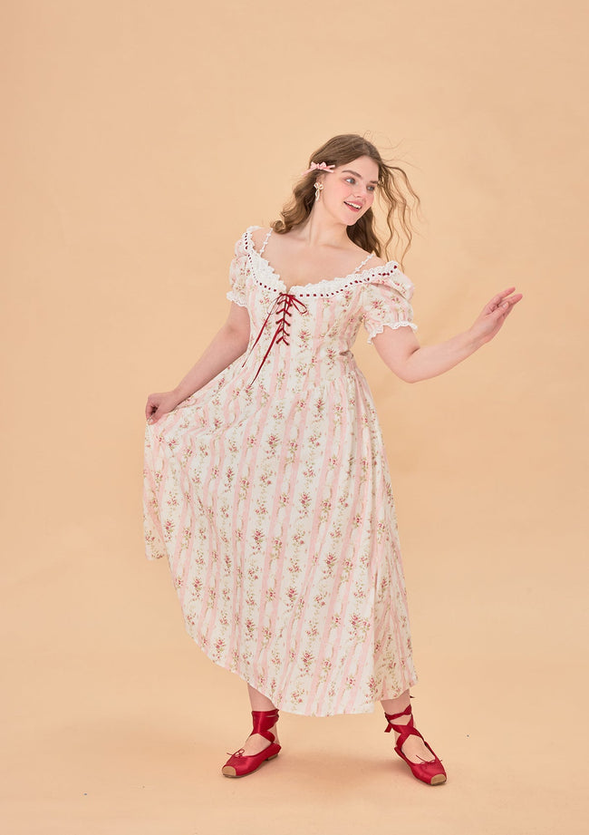 Curve & Plus Audrey Tea Party Corset Dress Main Image