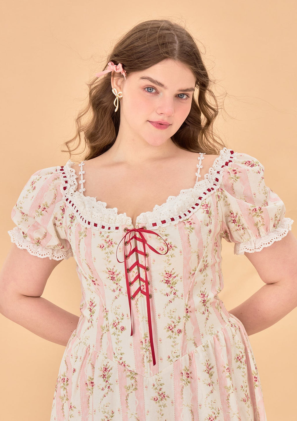 Curve & Plus Audrey Tea Party Corset Dress