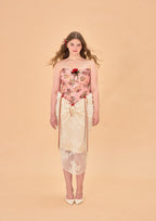 Curve & Plus Rose Sous La Lune Corset Dress