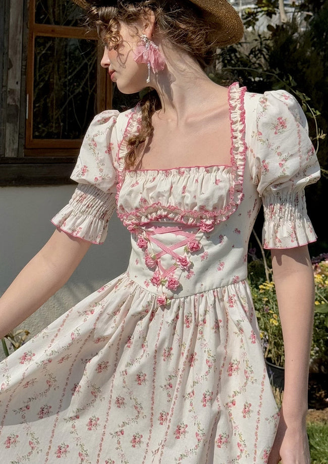 Victoria Rose Corset Dress Hover Image