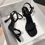 Sandals Knotted High-Heel