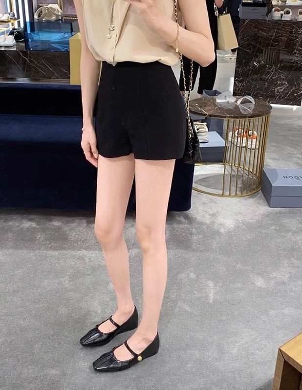 Square Toe Mary Jane Mules / Shoes