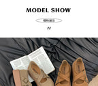 Platform Plain Mary Jane Flats