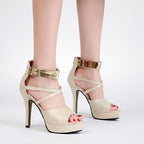 Platform High Heel Sandals