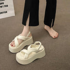 Sandals Plain Slingback Platform