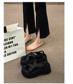 Sandals Plain Slingback Platform