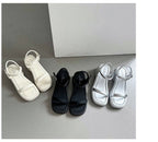 Sandals Heel Chunky Plain