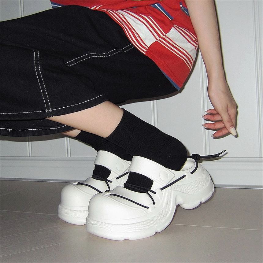 Platform Mary Jane Mules