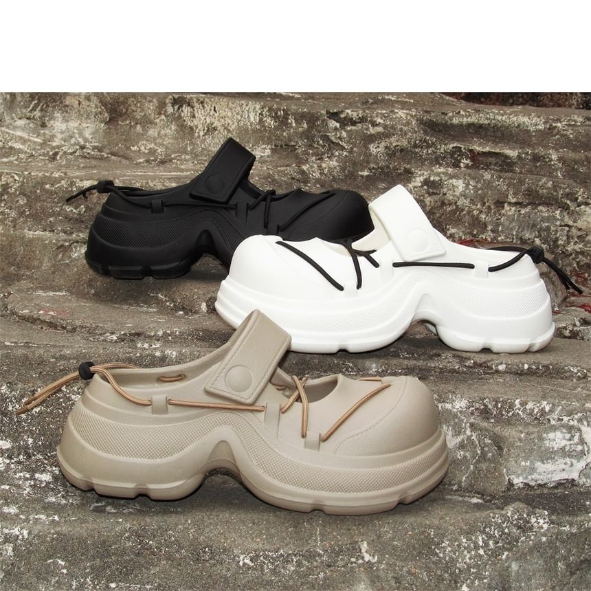 Platform Mary Jane Mules