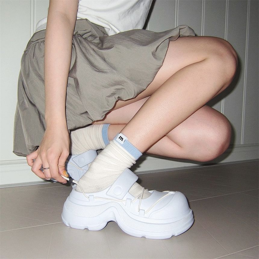 Platform Mary Jane Mules