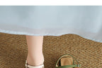 Square-Toe Buckled Sandals