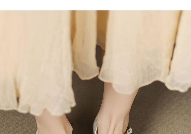 Chunky Heel Buckled Sandals Main Image