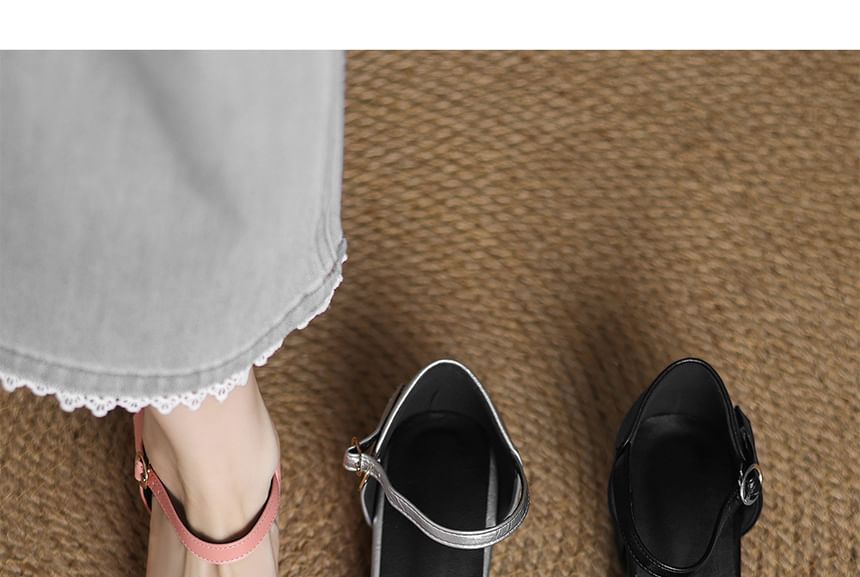 Square-Toe Sandals