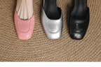 Square-Toe Sandals