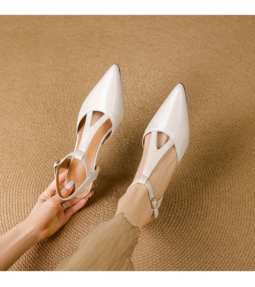 Pointy High Heel Sandals