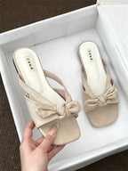 Knot Flat Slide Sandals