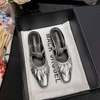 Square Toe Mary Jane Mules