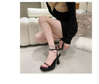 Ankle Platform Strap Heel High Sandals