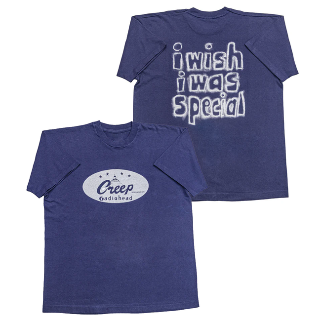 Radiohead "Creep" Vintage-Style Graphic Tee Hover Image