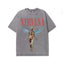 Nirvana "In Utero" Grey Vintage Wash Graphic Tee