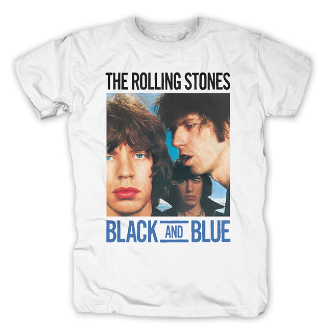 The Rolling Stones "Black and Blue" Album Cover Graphic Tee Hover Image