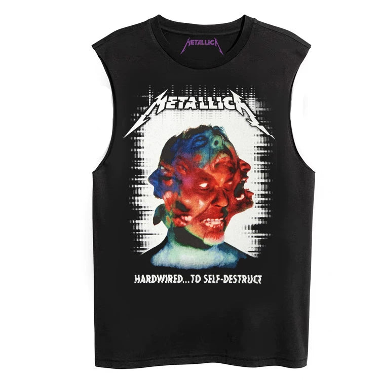 Metallica "Hardwired...To Self-Destruct" Sleeveless T-Shirt