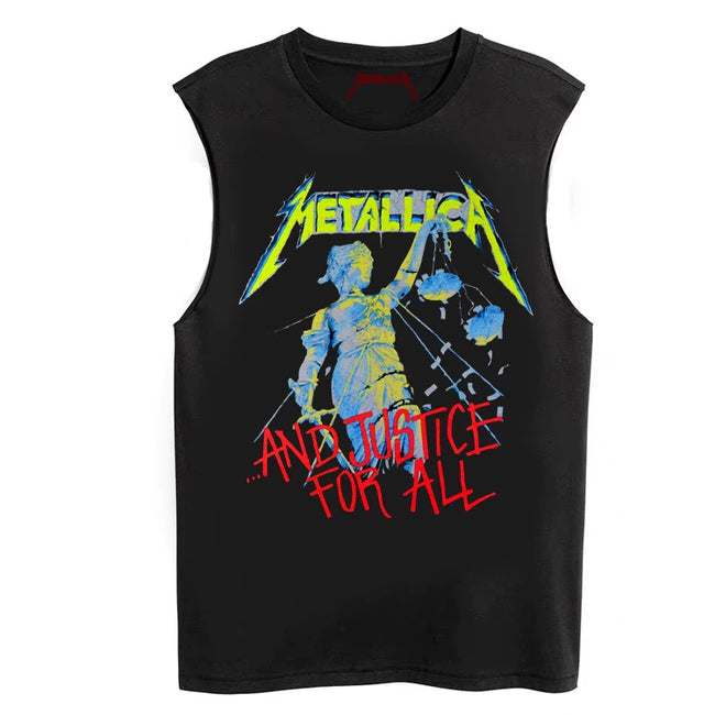Metallica "...And Justice for All" Sleeveless T-Shirt Hover Image