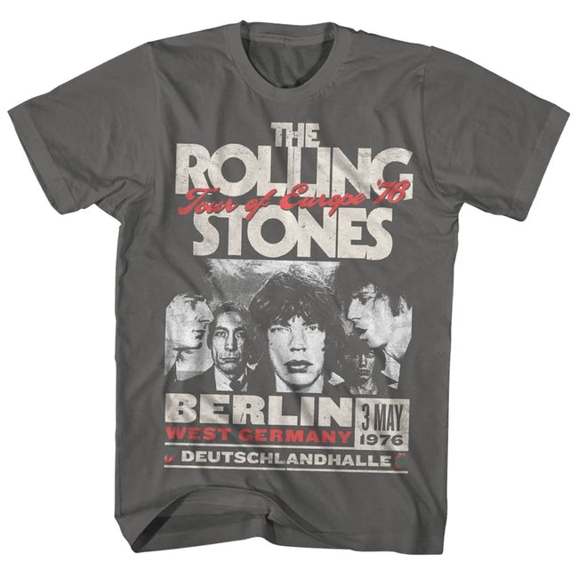The Rolling Stones "Tour of Europe '76" Berlin Concert Tee Hover Image