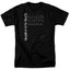 AC/DC "Back in Black" Japanese Katakana Graphic Tee in Black