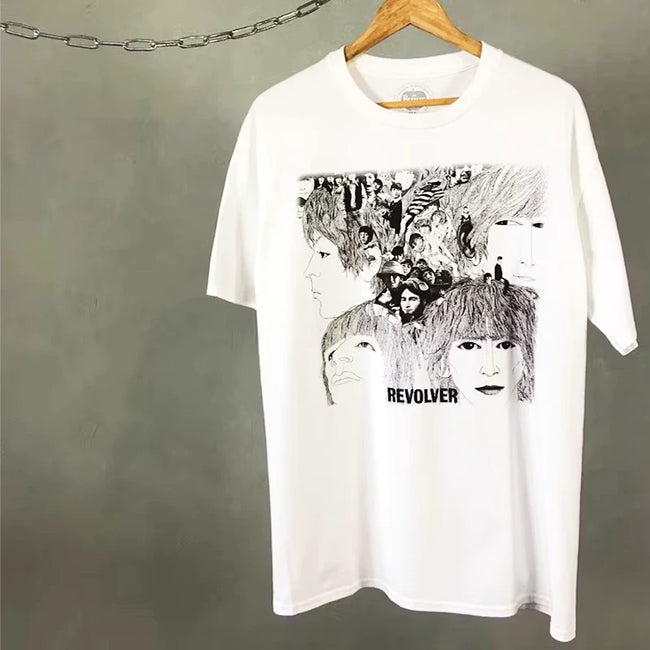The Beatles "Revolver" Album Art Graphic Tee Hover Image