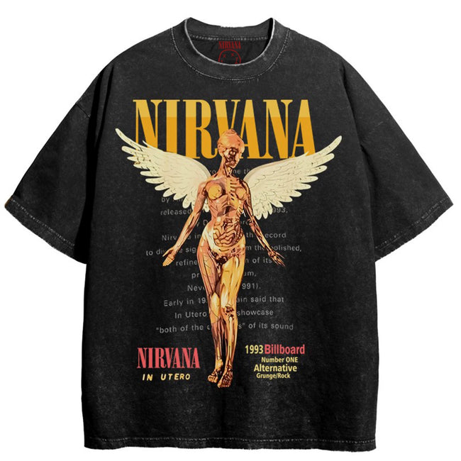 Nirvana "In Utero" 1993 Vintage Graphic Tee Hover Image