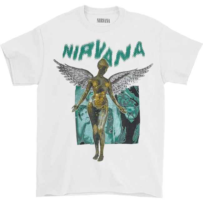 Nirvana "In Utero" Teal Graphic Tee Hover Image