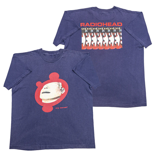 Radiohead "The Bends" Era Vintage Graphic Tee Hover Image