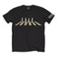 The Beatles "Abbey Road" Line Art Graphic Tee in Black