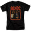 AC/DC "Vintage Band Portrait" Graphic Tee in Black