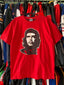 Che Guevara "Iconic Silhouette" Graphic Tee in Red