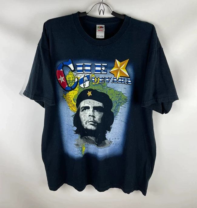 Che Guevara "South American Map & Flag" Graphic Tee Hover Image