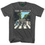 The Beatles "Abbey Road" Album Cover Graphic Tee in Heather Dark gray