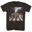 The Beatles "Abbey Road" Iconic Album Cover Graphic Tee in Black (Textless Version)