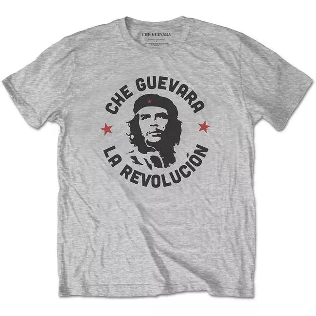 Che Guevara "La Revolución" Graphic Tee in Grey Hover Image