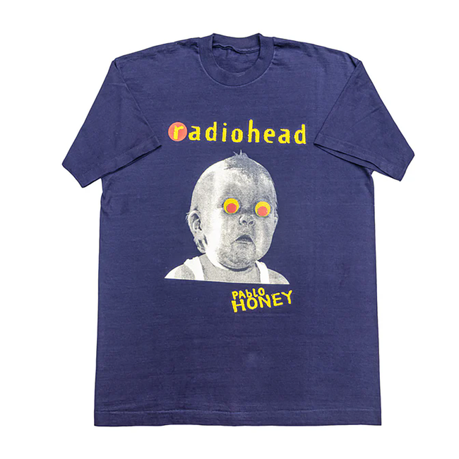 Radiohead "Pablo Honey" Album Art Graphic Tee Hover Image