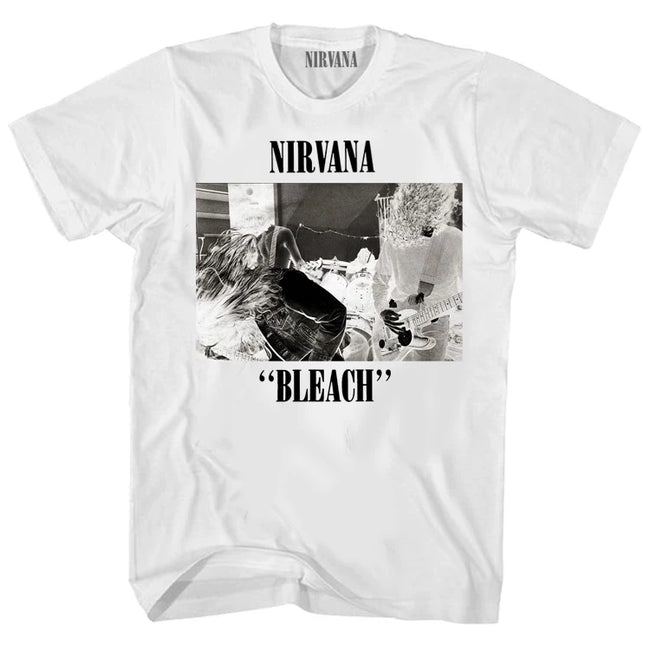 Nirvana "Bleach" Album Graphic Tee Hover Image