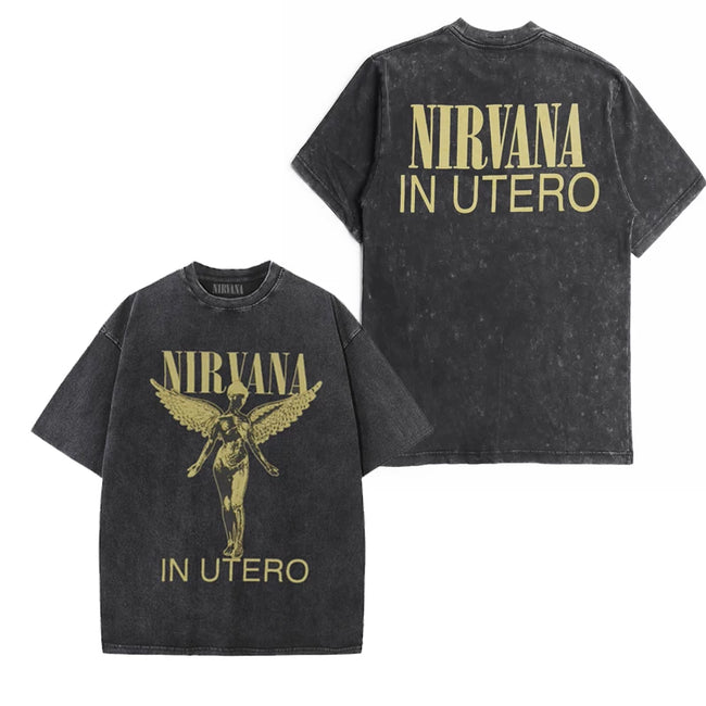 Nirvana "In Utero" Vintage Wash Graphic Tee Hover Image