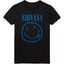 Nirvana Blue Smiley Graphic Tee